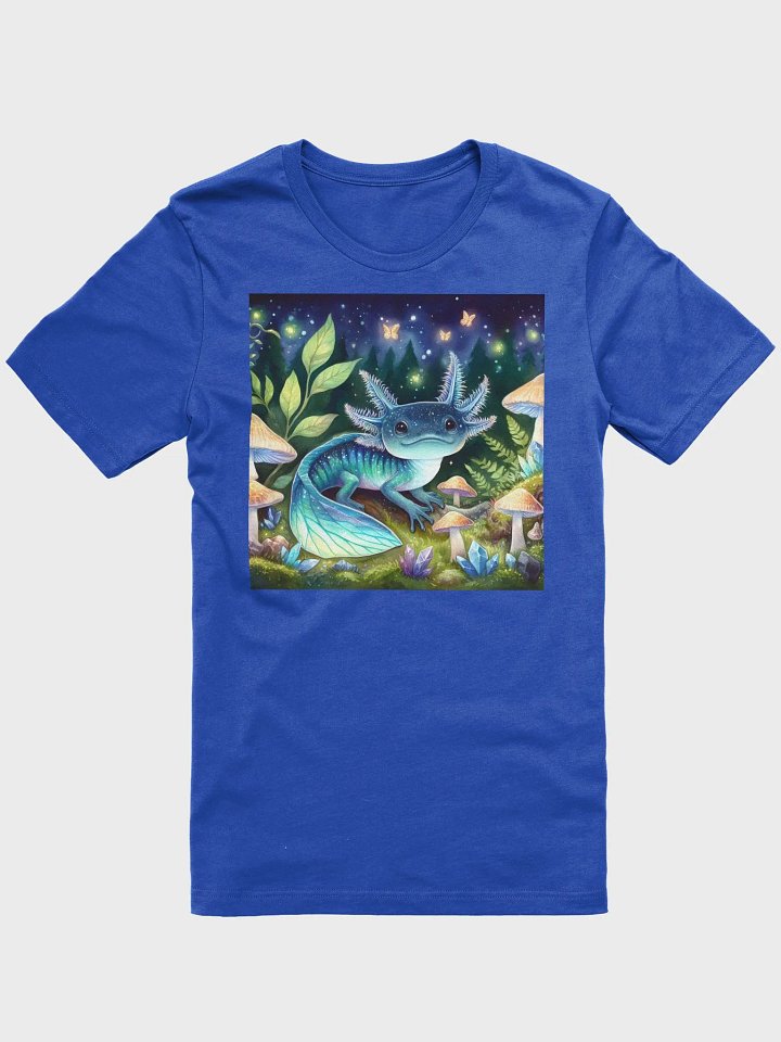 Cute Axolotl Shirt #3 - Enchanted Forest - Axolotl Lovers Colection product image (1)