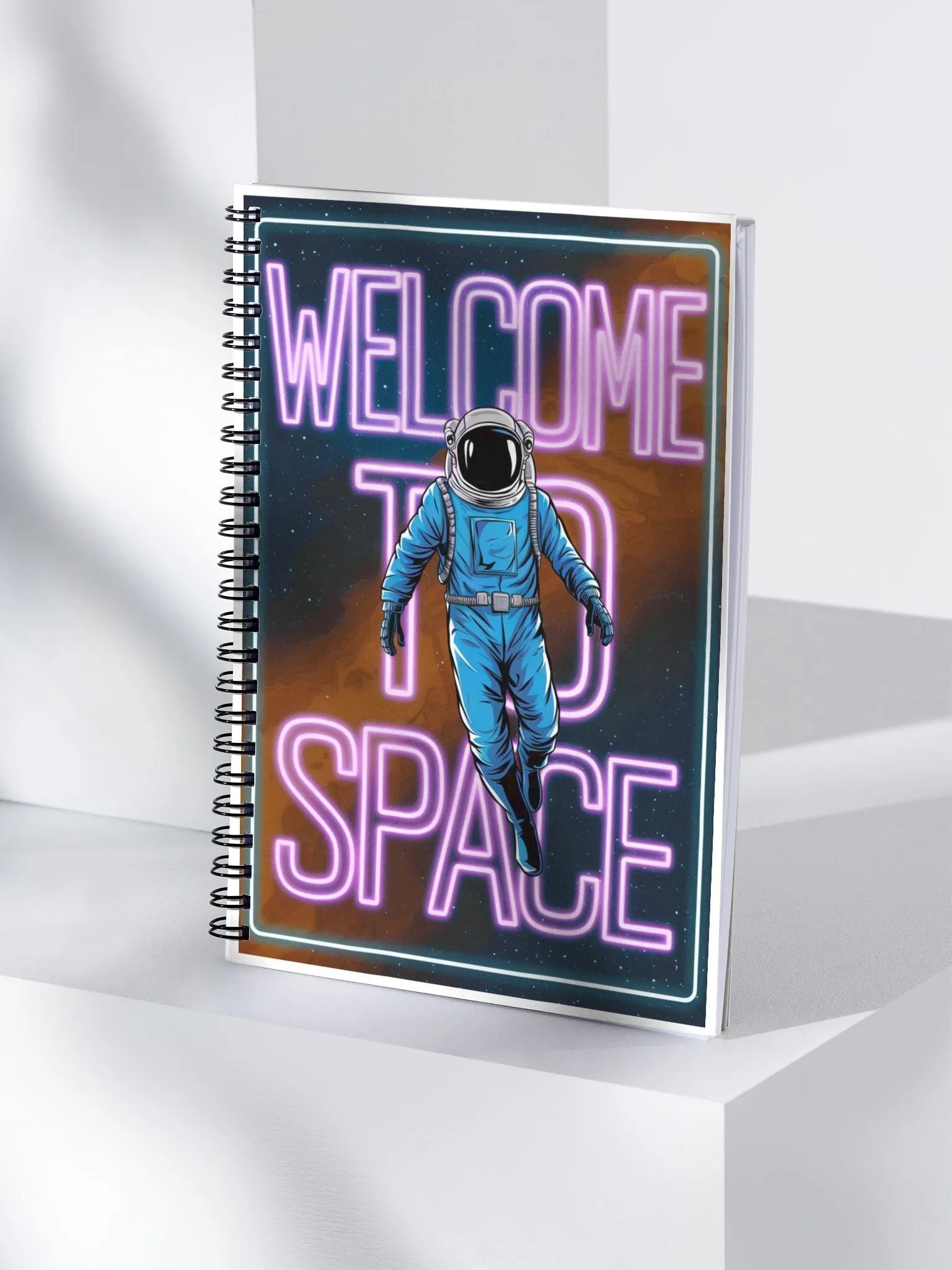 WELCOME TO SPACE Spiral Notebook product image (4)