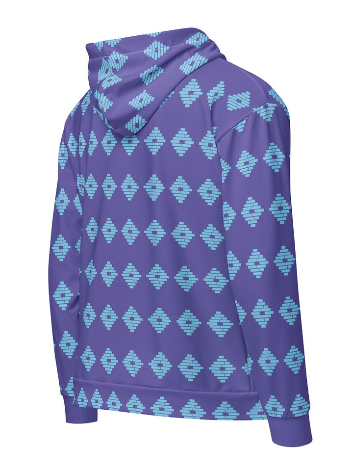 Powered by the People Zip Hoodie (Purple/Blue) product image (2)