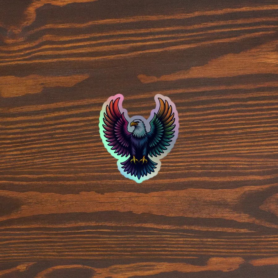 Ethereal Eagle Holographic Sticker Sheet product image (5)