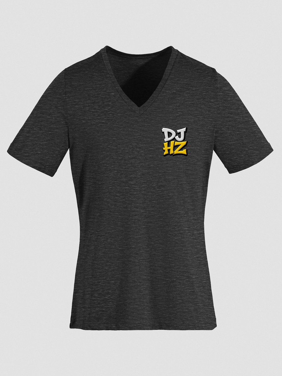 DJ HZ Embroidered Women's V-Neck T-Shirt product image (6)