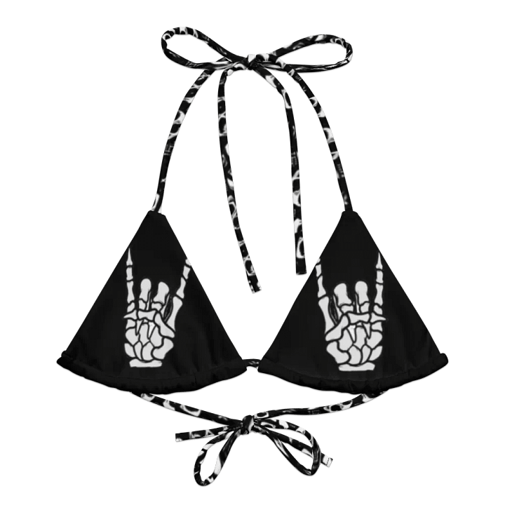 Skeleton Rock On String Bikini Top product image (2)
