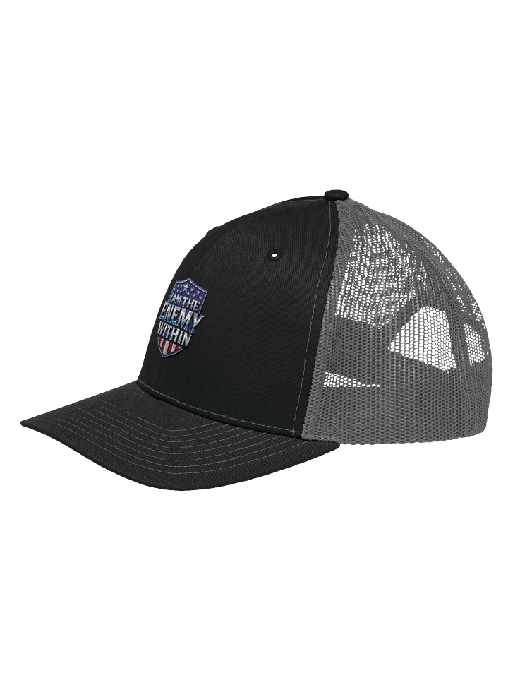 The Enemy Within Shield Trucker Hat product image (9)