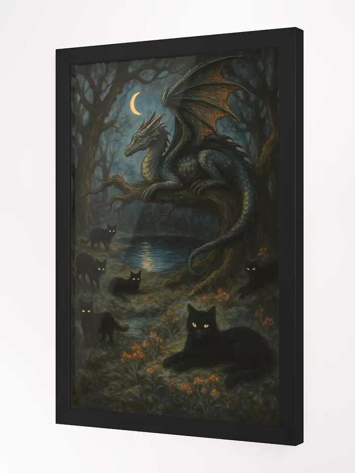 Moonlit Pact The Dragon and the Cats product image (2)