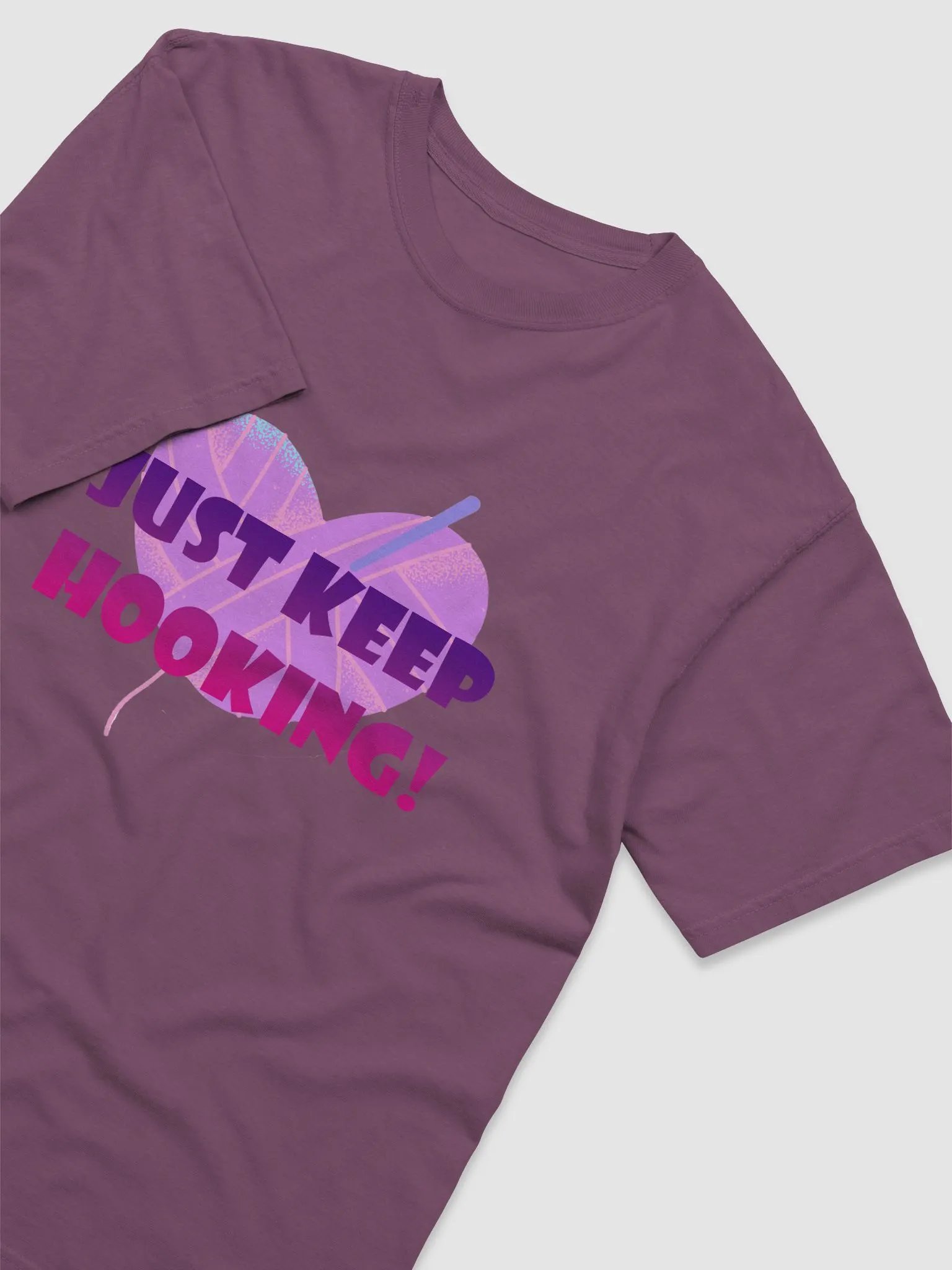 Just Keep Hooking Heavyweight Tee product image (21)