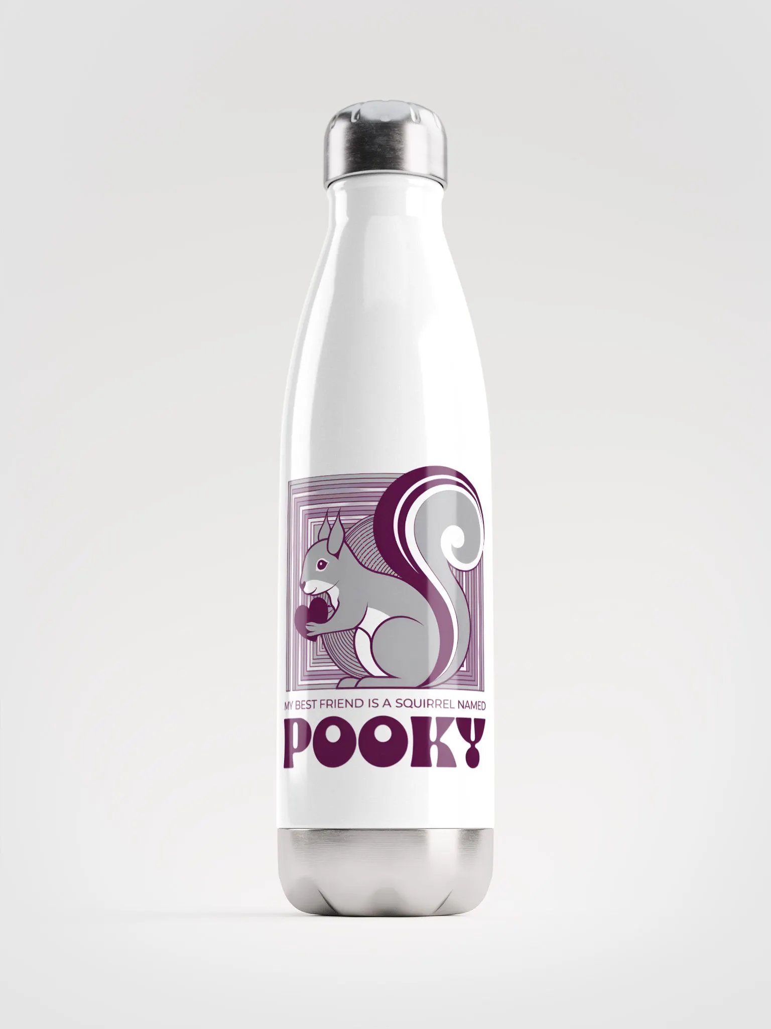 Water Bottle: My Best Friend is a Squirrel Named Pooky product image (1)