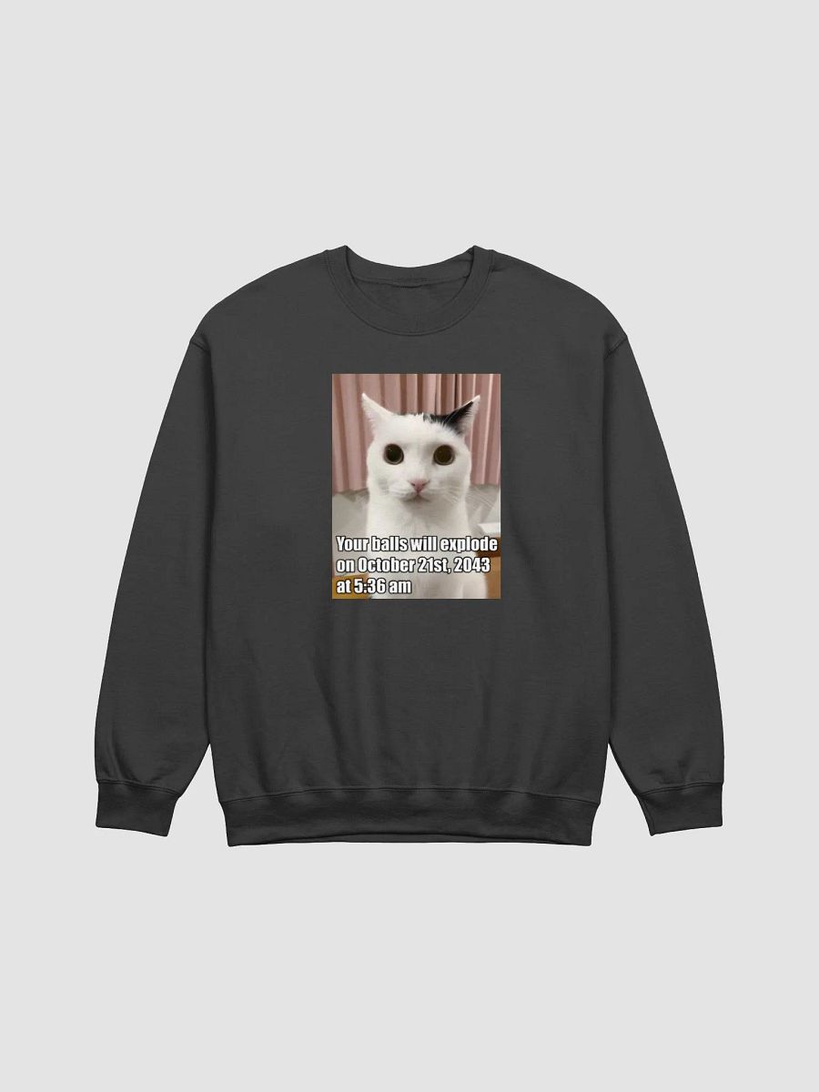 Your Balls Will Explode On October 21st 2043 At 5:36am Sweatshirt product image (1)