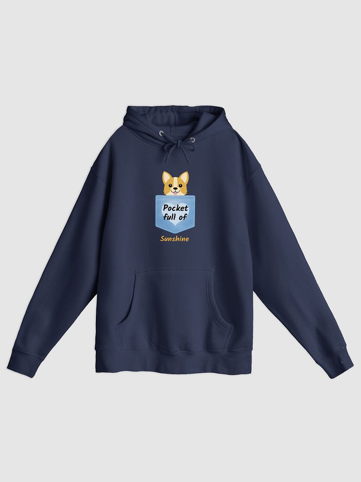 Pocket Full of Sunshine Corgi Hoodie product image (1)