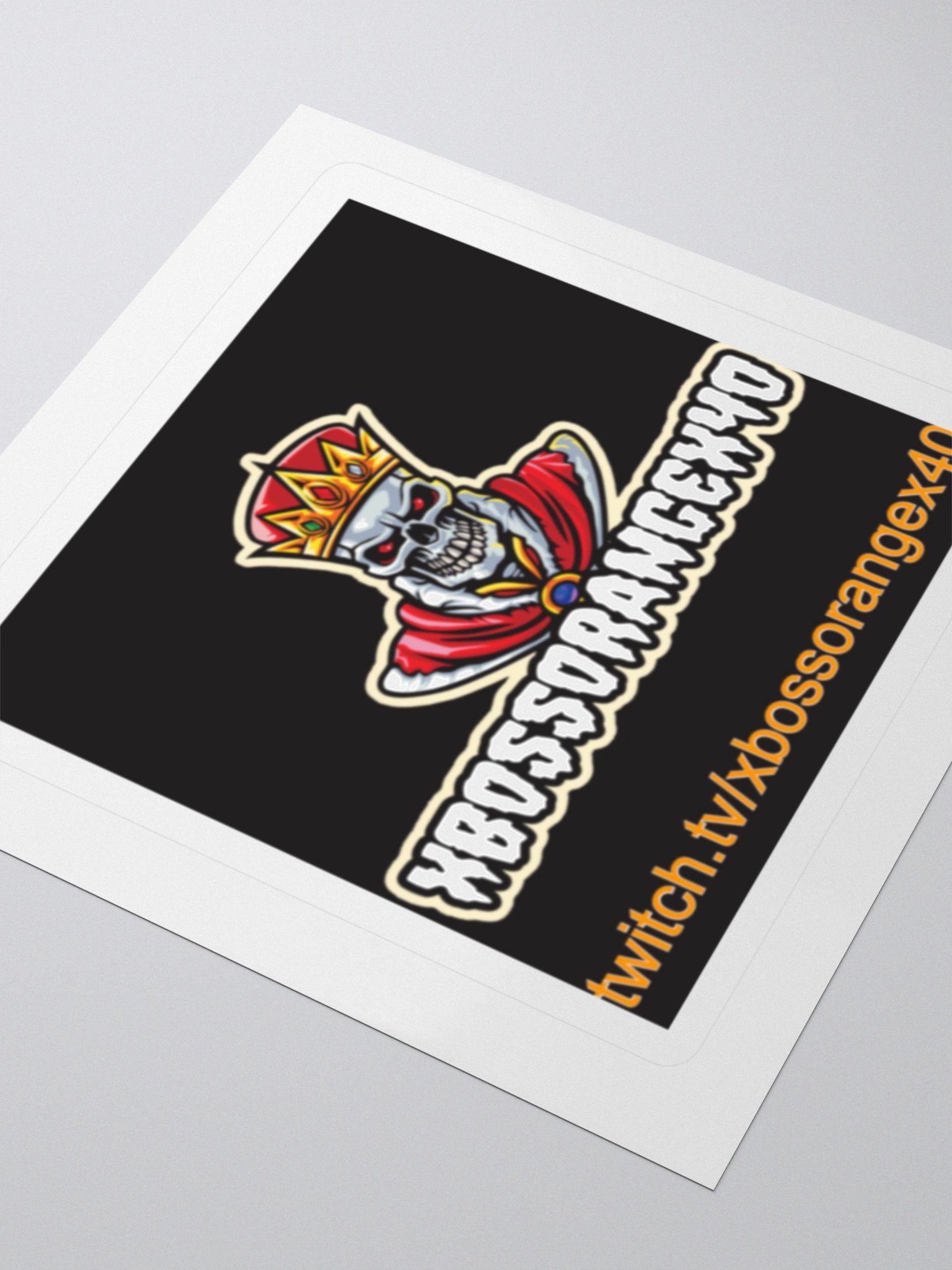 xBossORANGEx40 Sticker product image (7)