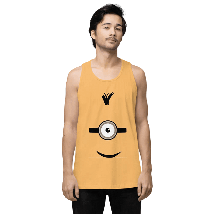 Minions Face Tank Top product image (1)