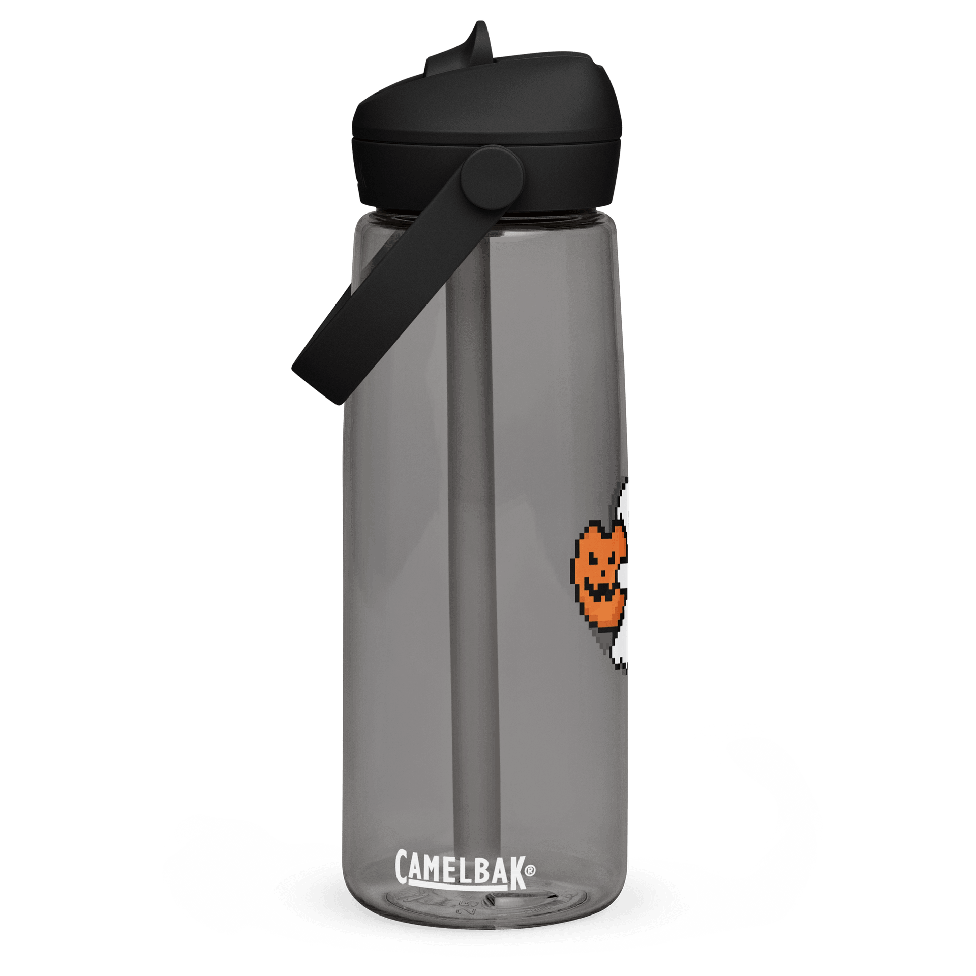 Pumpkin Ghost Flip Straw Water Bottle product image (2)