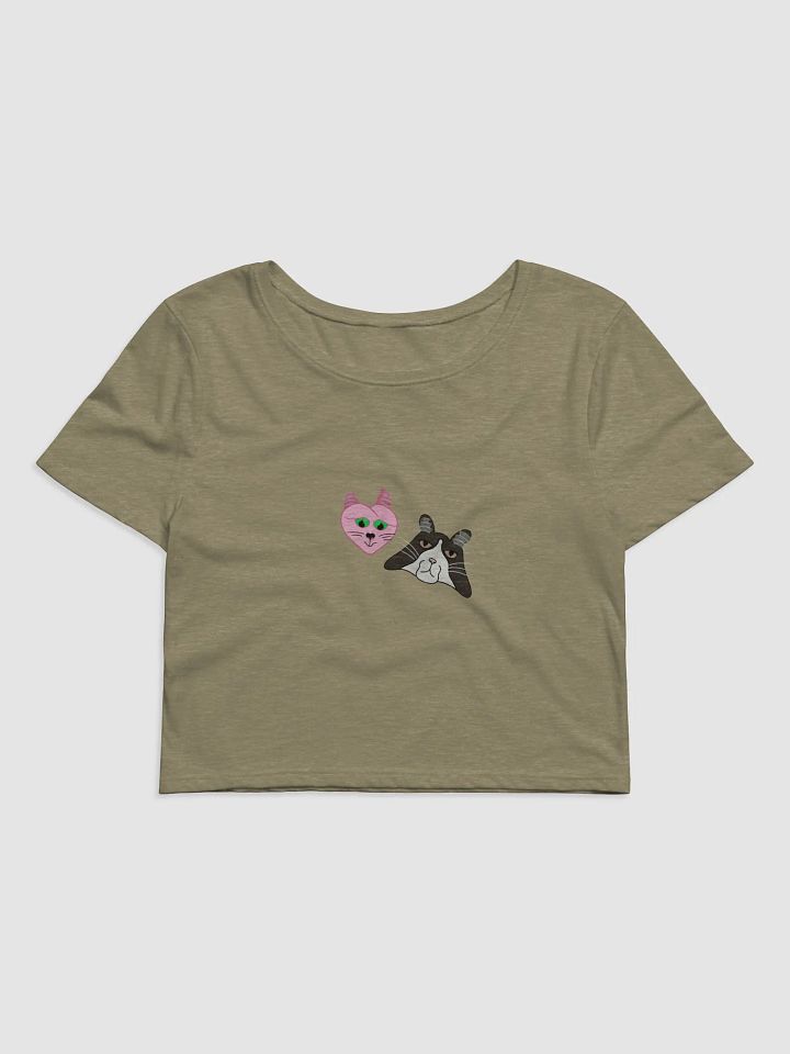 Menagerie's NPC Kitties ~ cropped tee shirt product image (1)