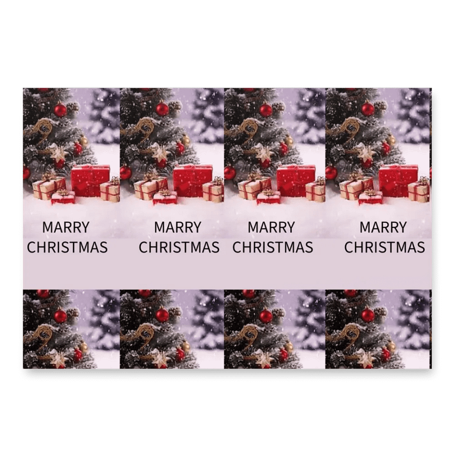 Festive Snowman Christmas Wrapping Paper (Set of 3) product image (3)