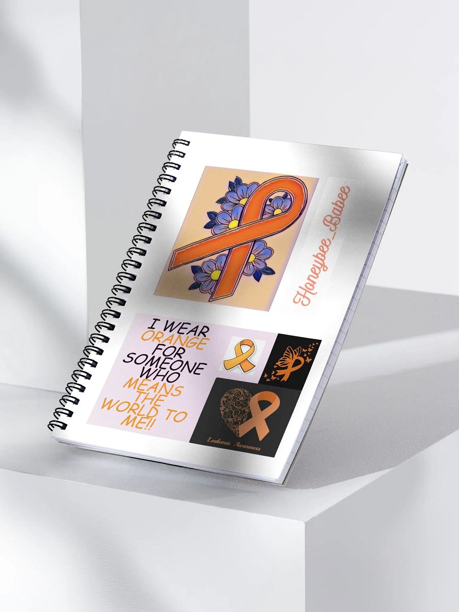 Leukemia Awareness Notebook product image (4)