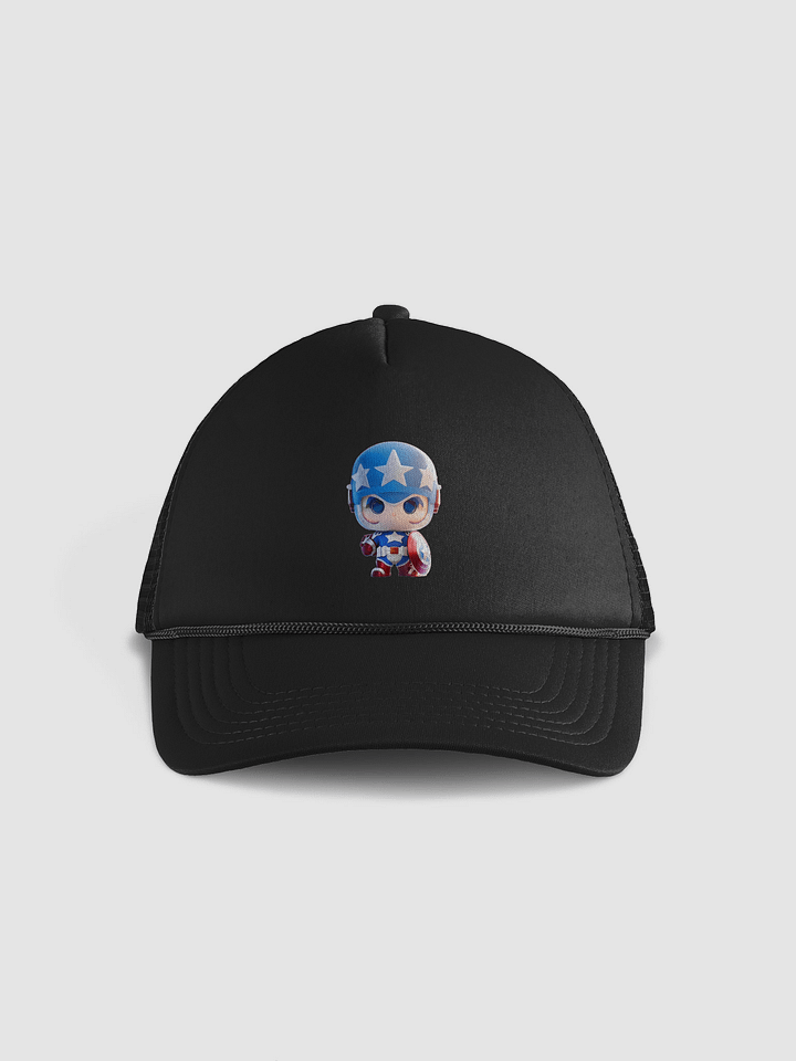 Capt. America Foam Trucker Hat product image (1)
