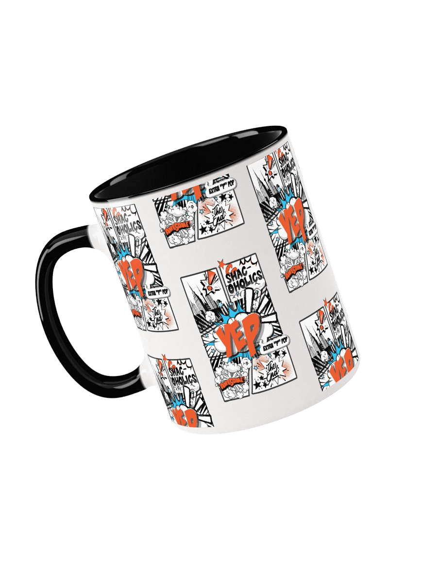 Shac-oholics Comic Blast Mug - Orange 