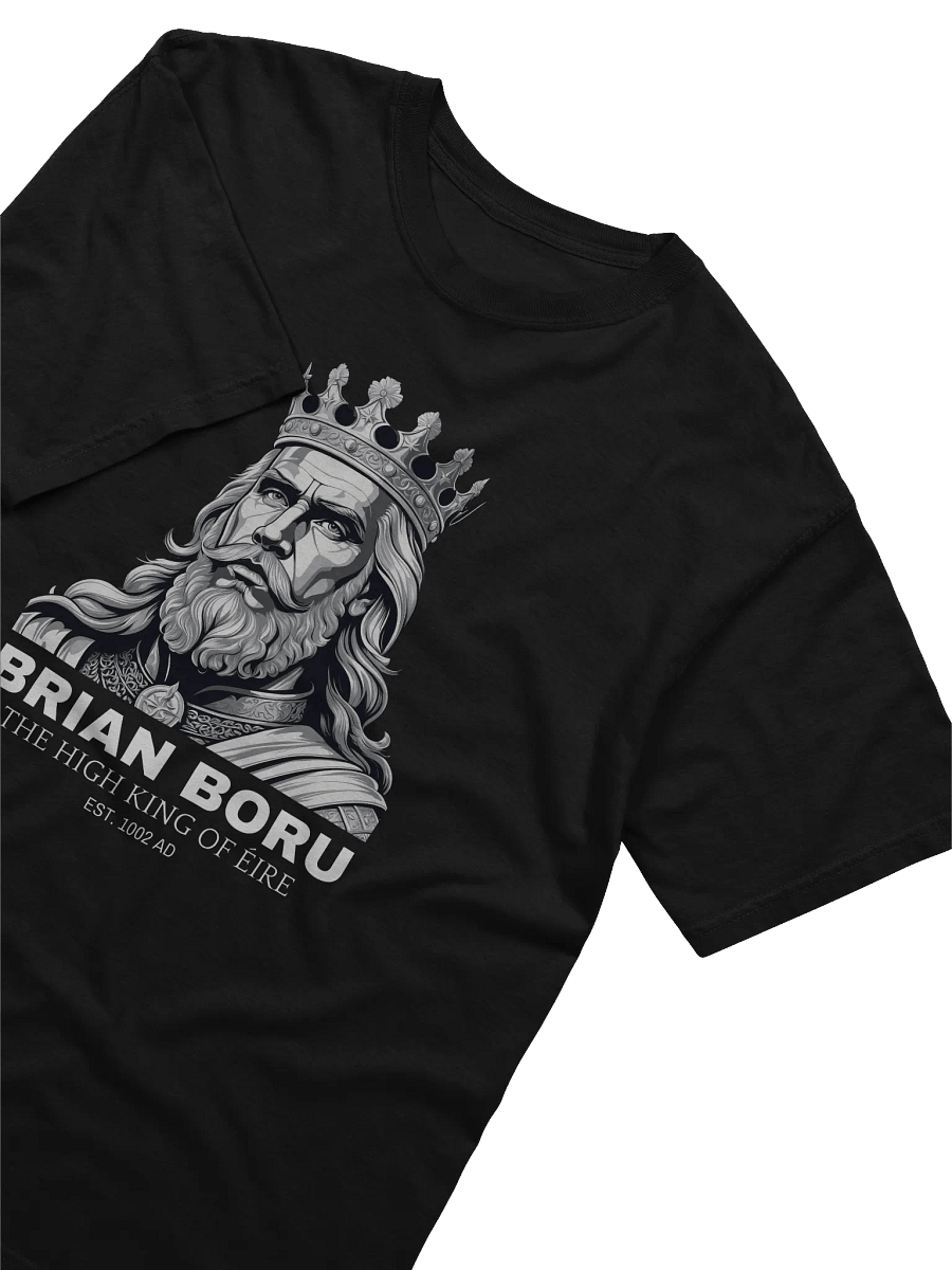 The High King of Éire: Brian Boru Legacy Tee (Black) product image (3)