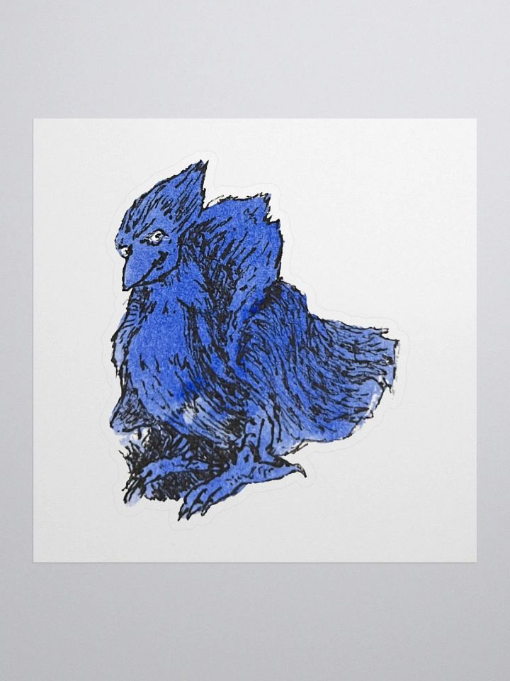 Watercolour Blobs Sticker- Ultramarine product image (1)