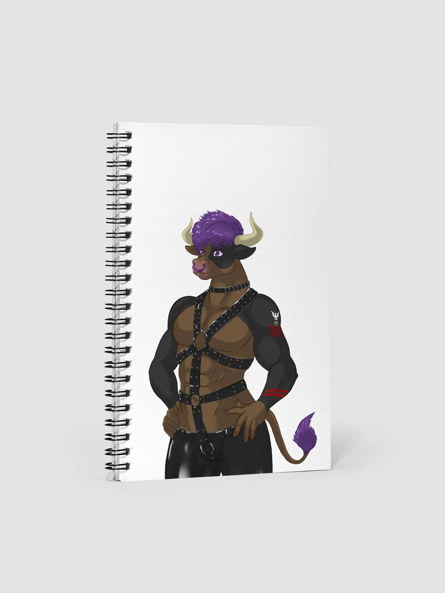 "Leather Daddy Yuuma" Spiral Notebook product image (1)