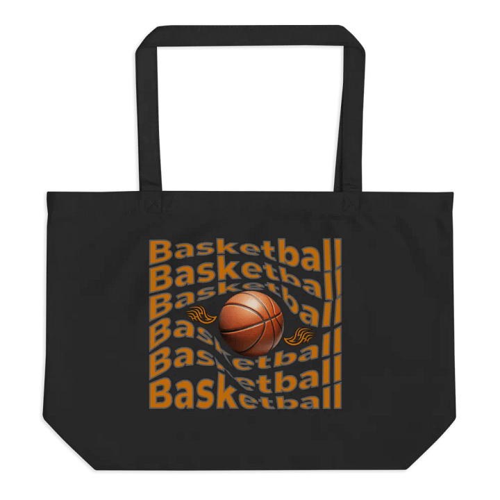 Swirl Basketball Statement Tote product image (1)