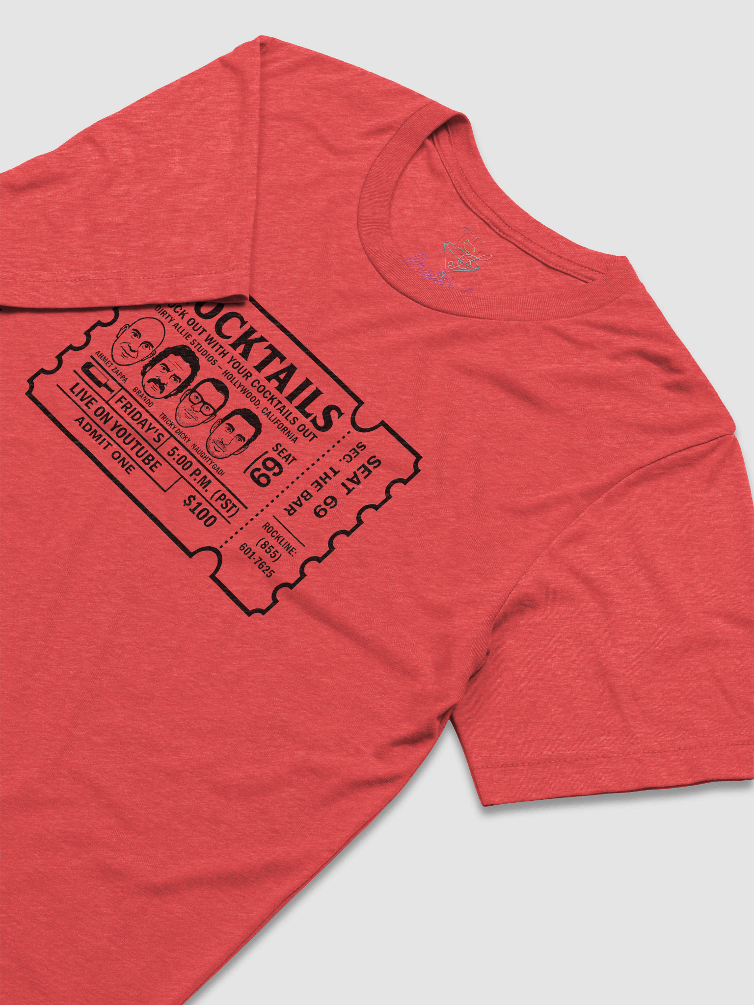 Rocktails Ticket T-Shirt product image (4)