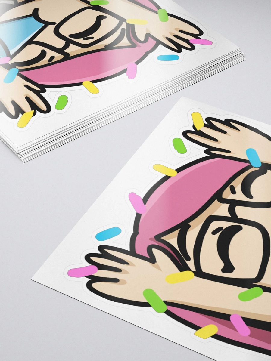 Hype Emote - Kiss Cut Sticker product image (5)