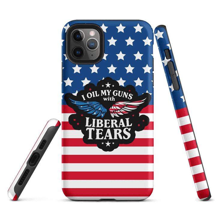 iPhone Tough Case: Liberal Tears Gun Oil product image (3)