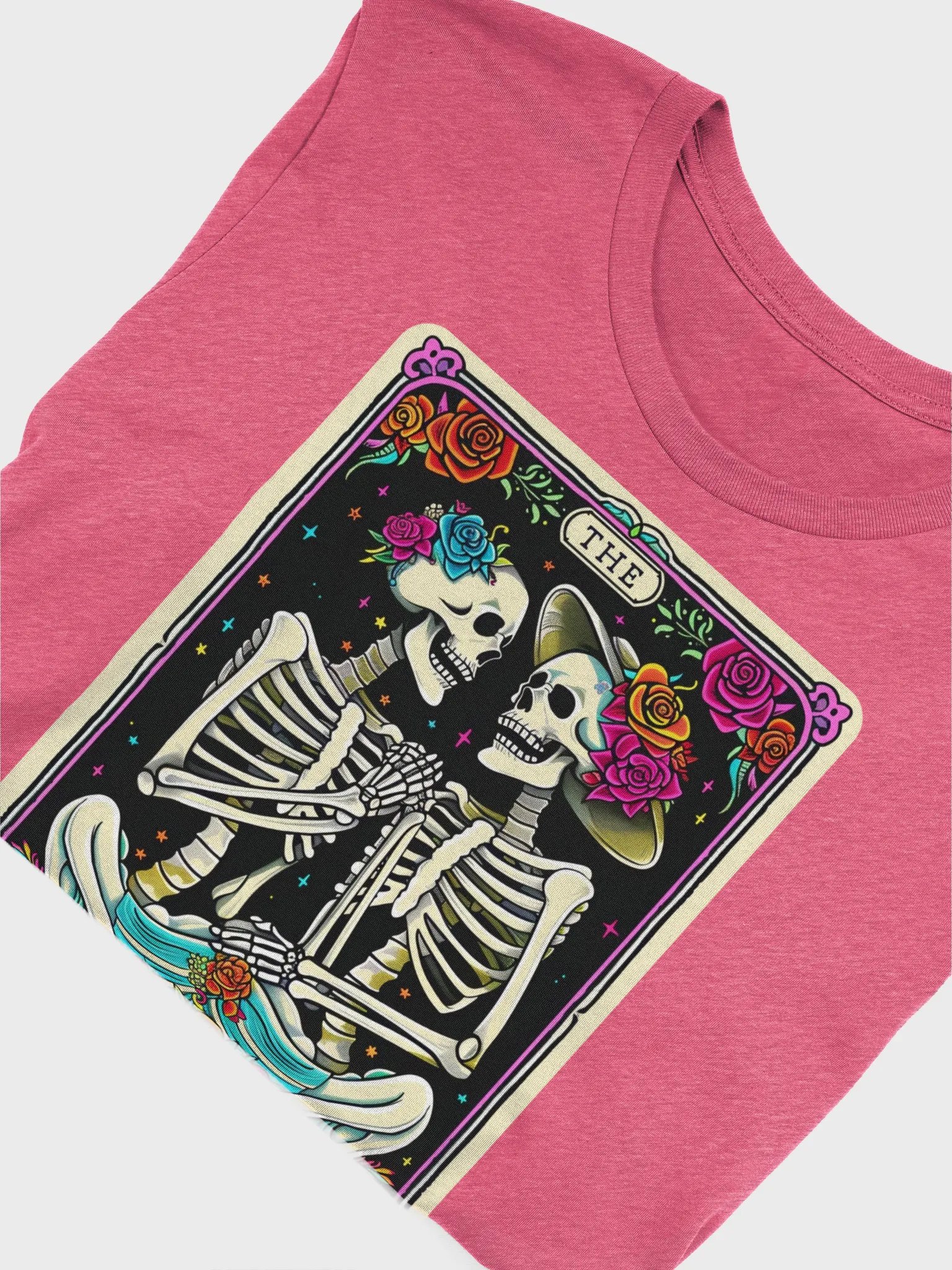 True Love Never Dies Funny Tarot Card Tee product image (22)
