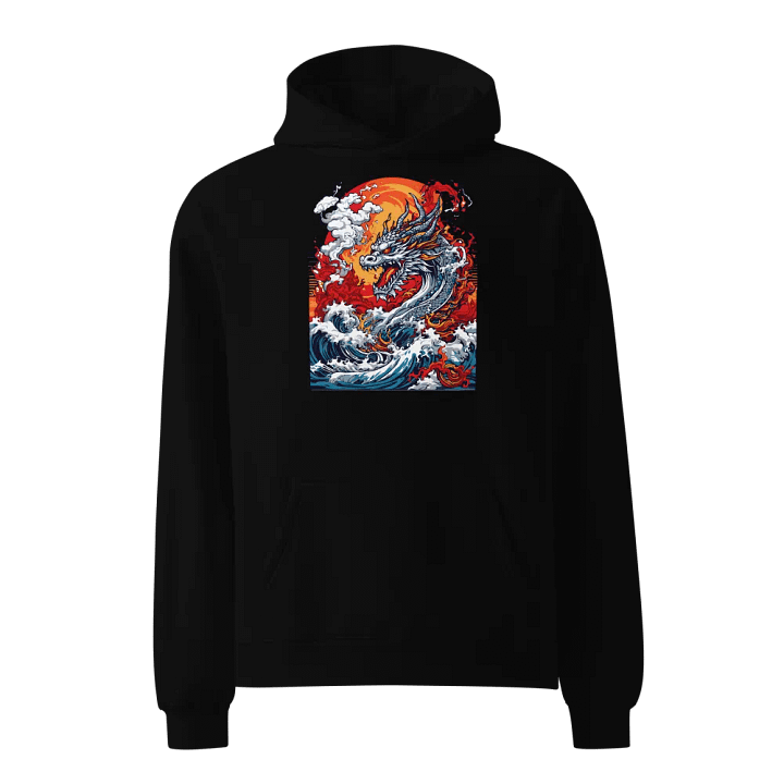 Dragon's Wrath Unisex Oversized Hoodie product image (1)