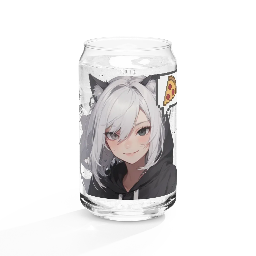 Raijin Kawaii Cat-Eared Can Shaped Glass product image (10)