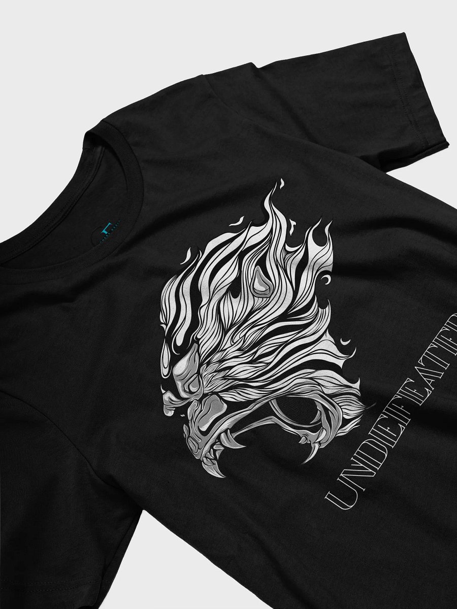 Black & White Gorilla Head "UNDEFEATED" Tee | Bella + Canvas 3001 Unisex Shirt product image (21)