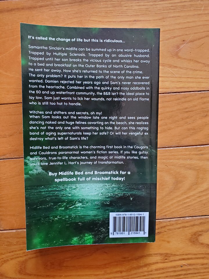 Signed Paperback Midlife Bed and Broomstick product image (2)