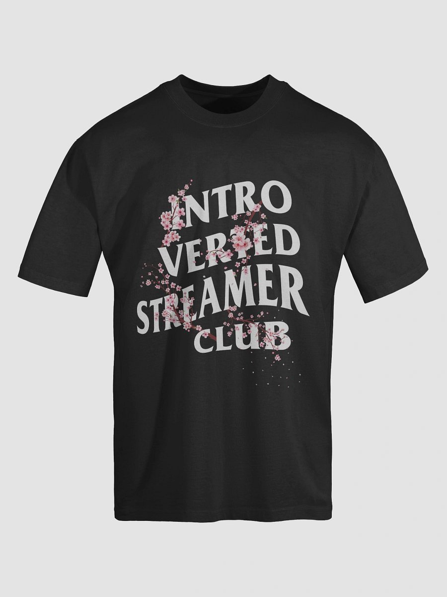 Introverted Streamer Club Sakura Oversized Tee product image (13)