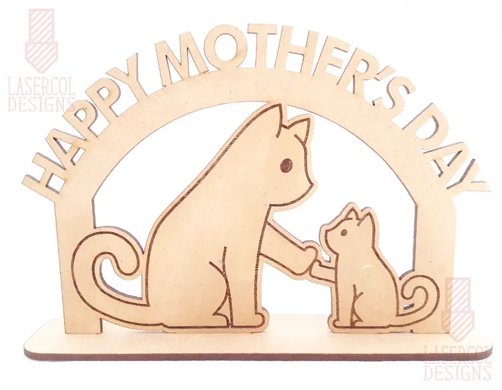 Mother's Day Gift Plaque (Three Sizes) Set 3 - Laser Cut Files product image (2)