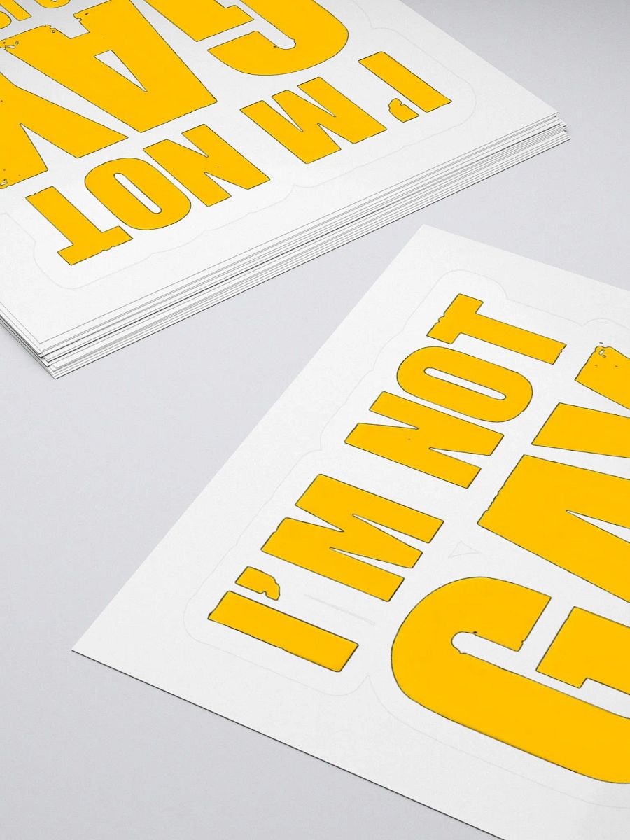 I'm Not Gay But $20 Is $20 Sticker product image (4)