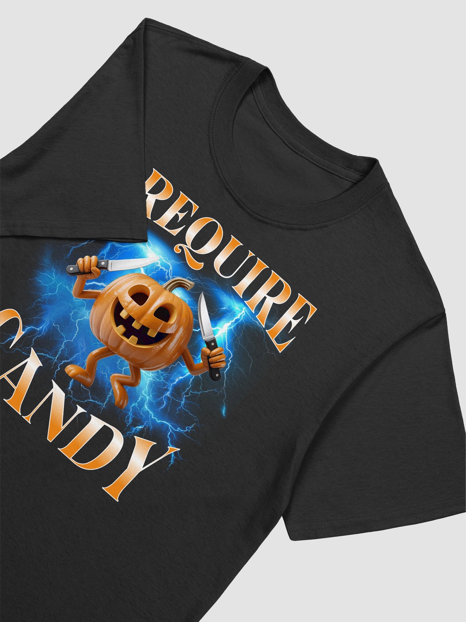 Bootleg Jack-O-Lantern - I Require Candy T-Shirt product image (7)