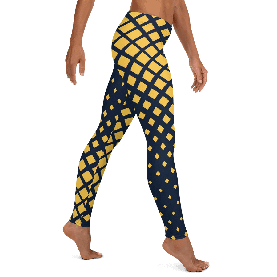Golden Grid All-Over Leggings product image (11)