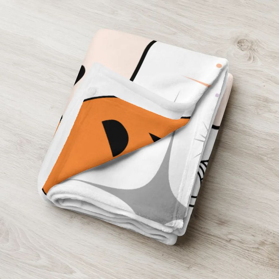 Ghost Friends Throw Blanket product image (7)