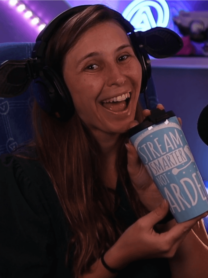 Stream Smarter Not Harder Travel Mug product image (2)