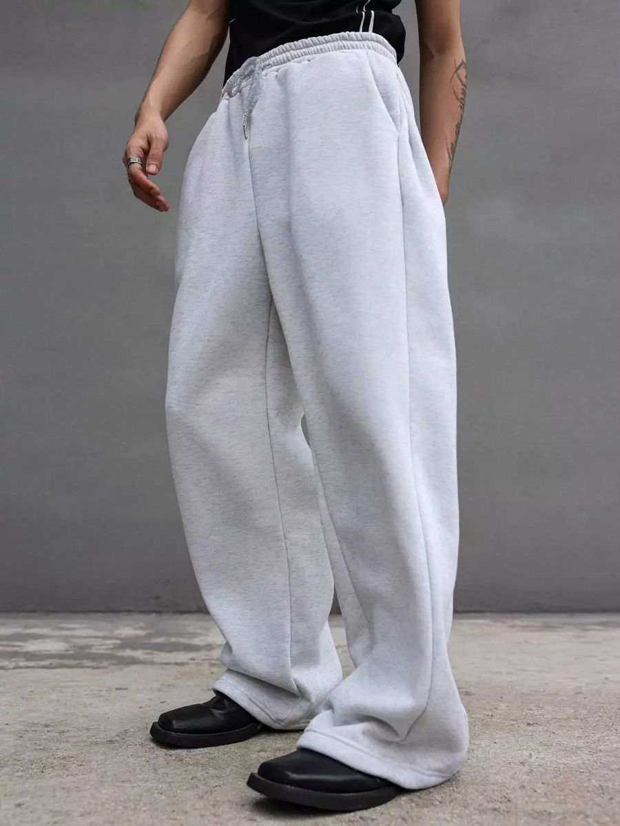 Manfinity Men's Loose Fit Drawstring Sweatpants – Wide Leg, Baggy, Perfect Gift product image (2)