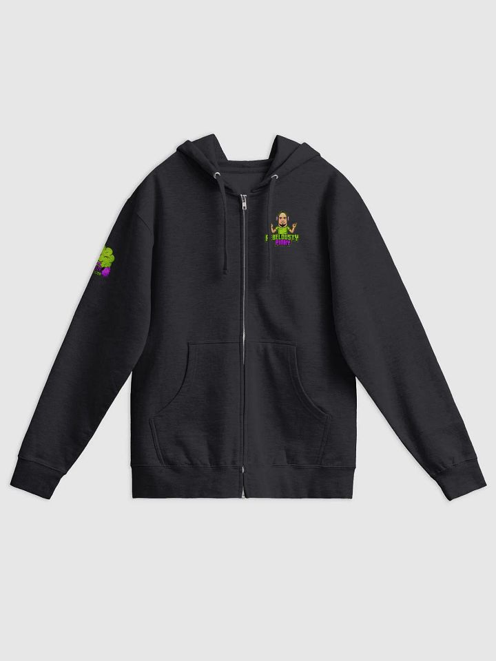 RebelDustyPinky Logo Zip UP Hoodie! product image (1)