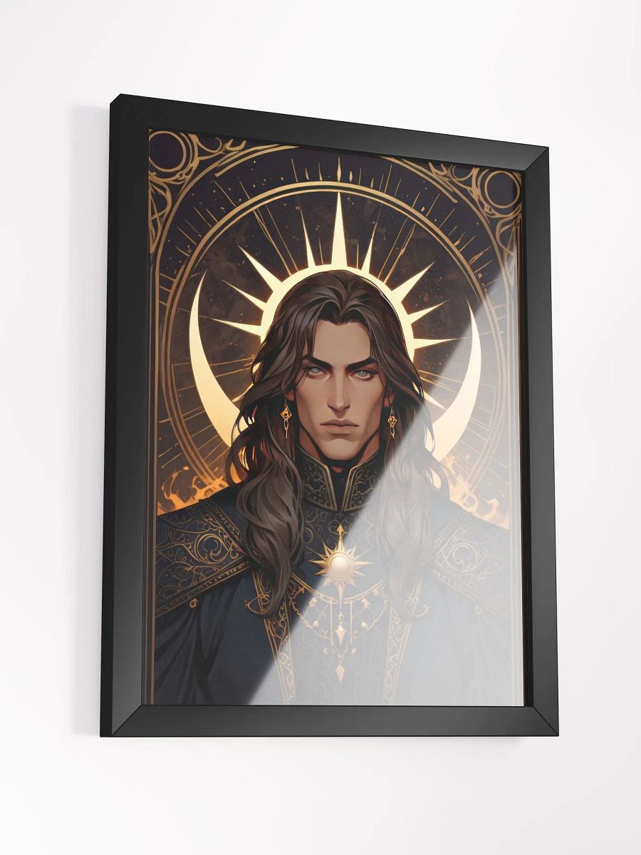 Castlevania Count Dracula Matte Poster Framed High-Quality Matte Poster product image (3)