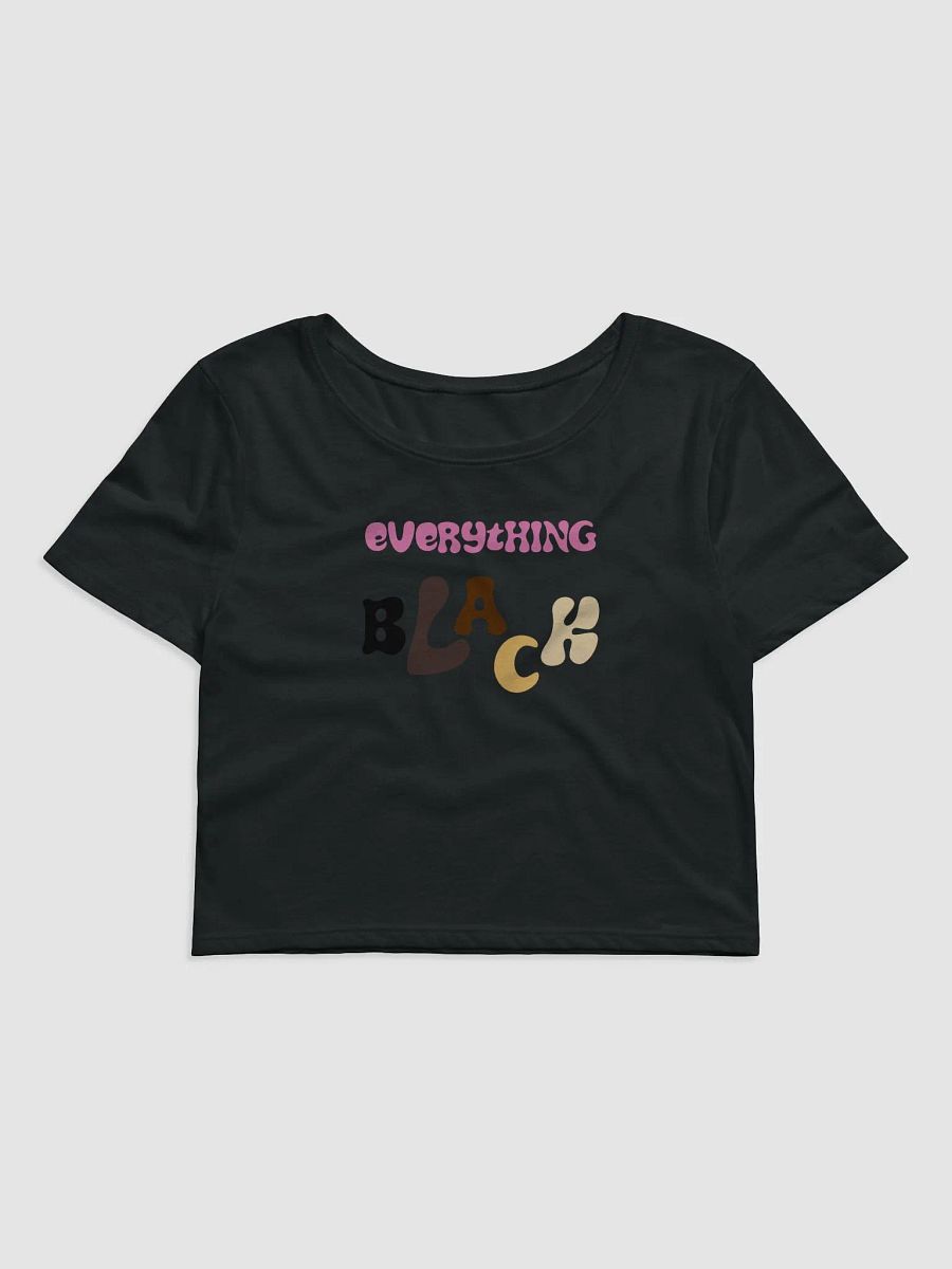 Everything Black for Women Crop Tee product image (3)
