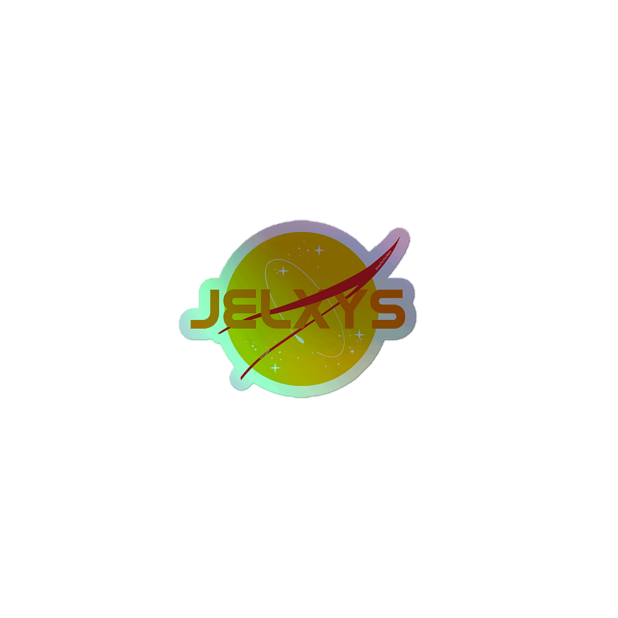 Jelxys Golden Stars Holo Sticker! product image (1)