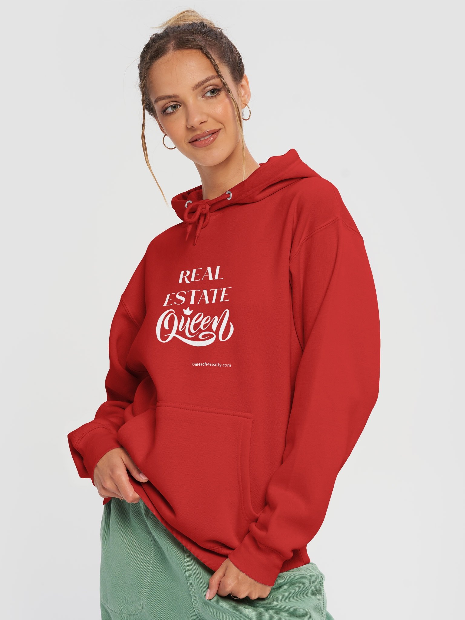 Real Estate Queen Premium Hoodie product image (3)
