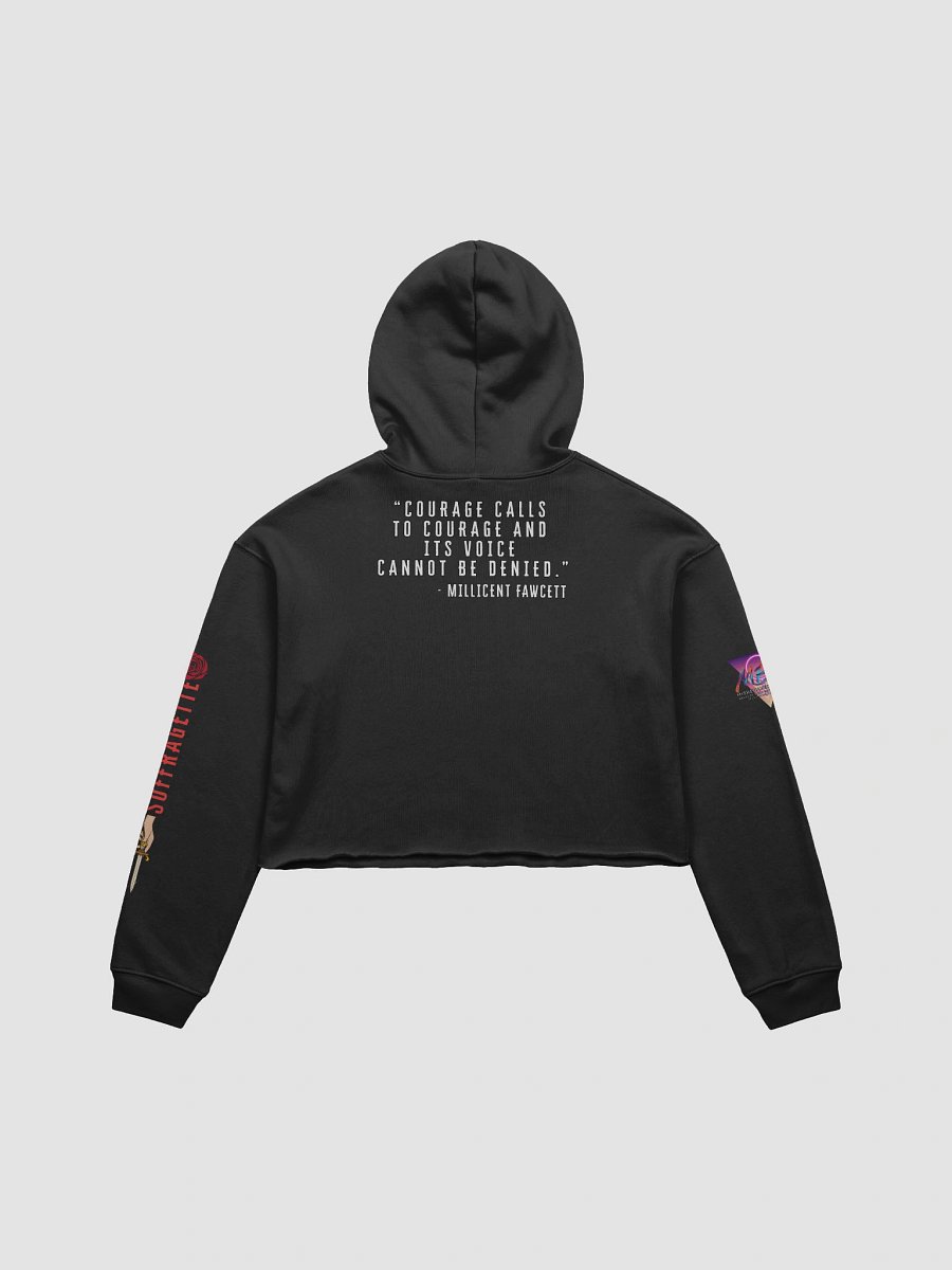 Misbehaving Women Redux Crop Hoodie product image (5)