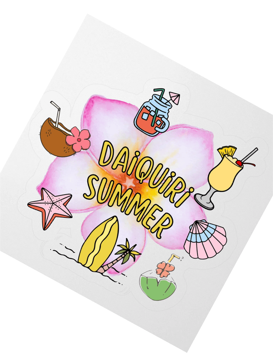 DAIQUIRI SUMMER POLLY POCKET PLUMERIA STICKER product image (4)