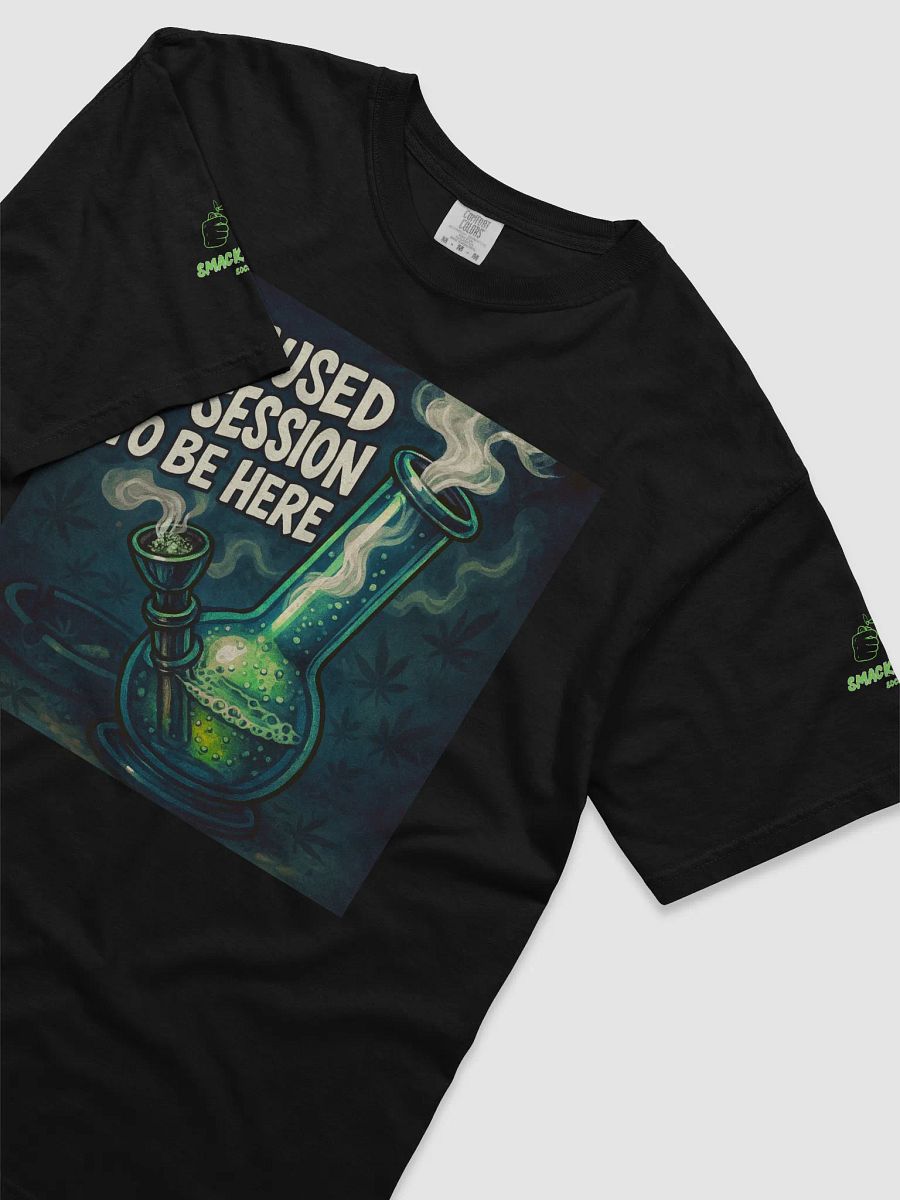 Funny Bong Stoner Shirt - I Paused My Session to Be Here – Stoner Shirt Green product image (3)