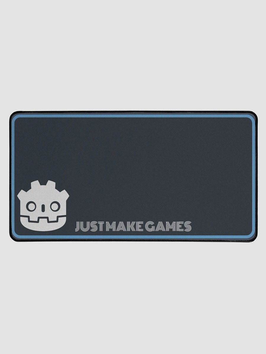 Godot Theme Just Make Games Desk Mat - LIGHT product image (1)