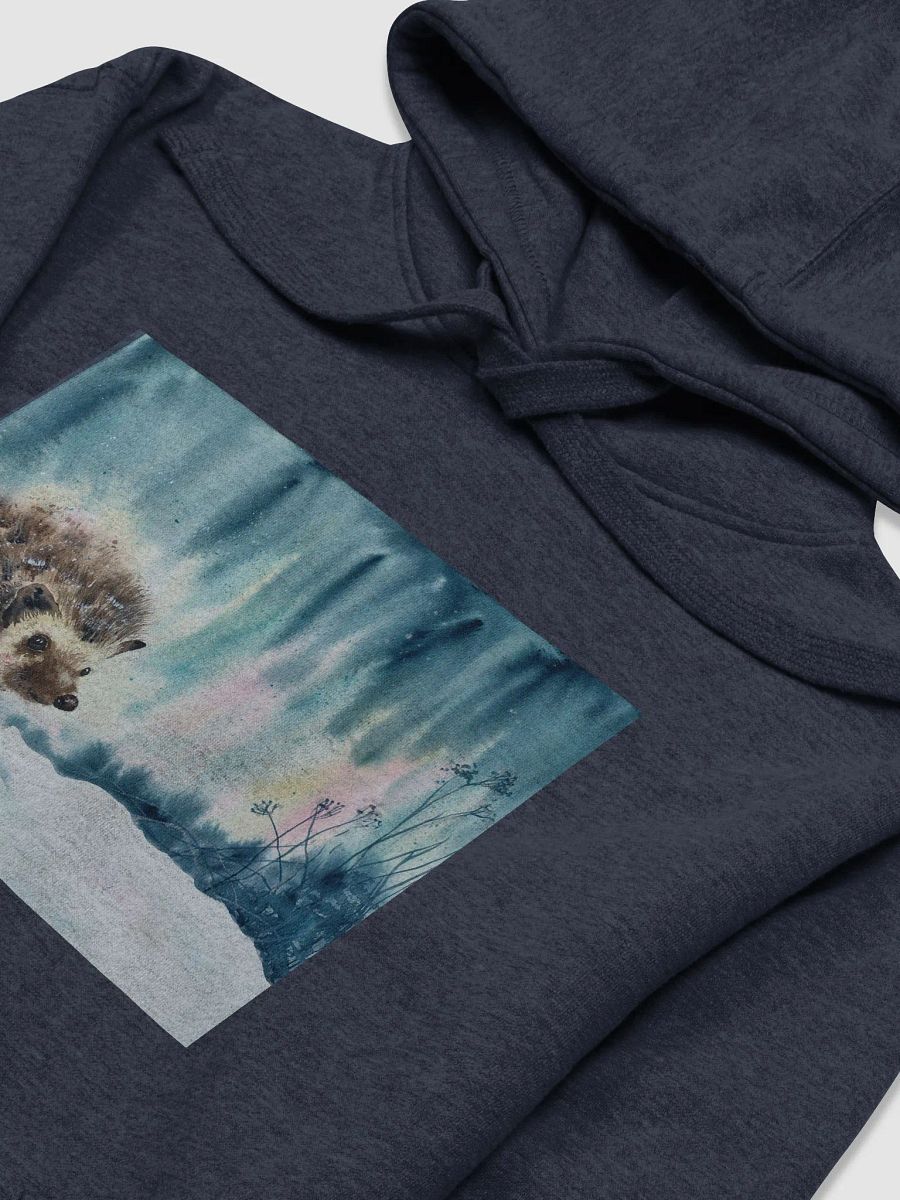 Winter Hedgehog Unisex Hoodie product image (3)